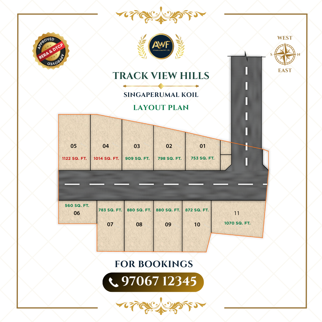 Track View Hills Master Plan Layout